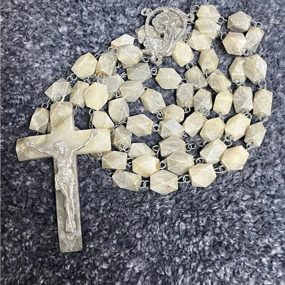 Rosary wall art Vintage